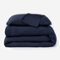 SHEEX - Sleep Tech - Duvet Cover & Shams - Full Queen - Navy-Front_Standard