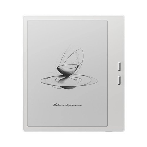 BOOX - Go 7. A powerful, compact 7" E-reader. Experience eye-friendly reading on a crisp Carta 1300 screen - White-Front_Standard 