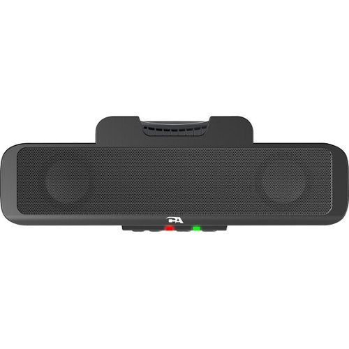 Cyber Acoustics - Sound Bar Speaker - Under Monitor - Desktop - USB - Black-Front_Standard 
