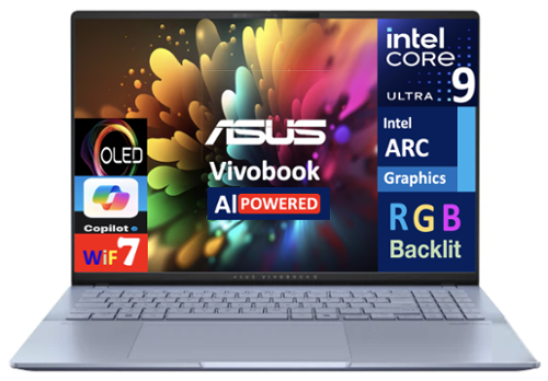 ASUS S16 S5606CA SB92 Laptop, Ultra 9 285H, 32GB, 1TB SSD, 16.0