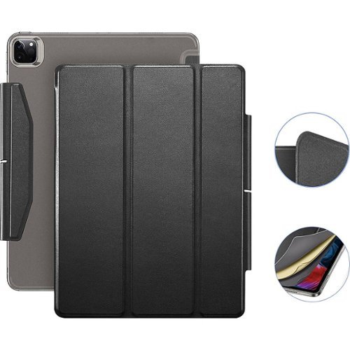 SaharaCase ESR Folio Case for Apple iPad Pro 12.9 (4th, 5th, and 6th Gen 2020-2022) - Black SHOP ONLINE