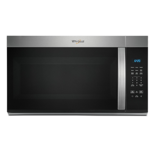  Whirlpool - 1.7 Cu. Ft. Over-the-Range Microwave with 1000-Watts Cooking Power - Stainless Steel