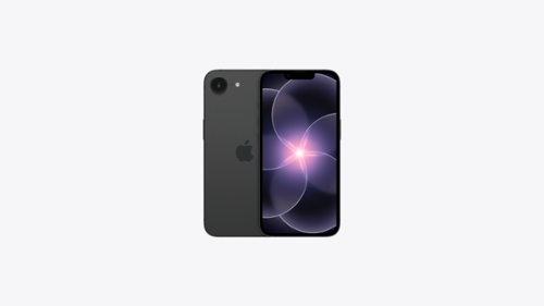 Apple - Refurbished Excellent iPhone 17e 5G 256GB (Unlocked) - Black-Front_Standard 
