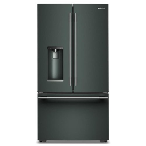 KitchenAid - Counter-Depth French Door Refrigerator with Intelligent Auto Fill - Juniper