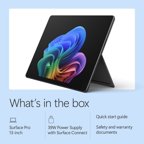 Microsoft Surface Pro - 13 OLED Touchscreen - Snapdragon X2 Elite (12 Core) 2026 - 16GB Memory - 1TB SSD - Device Only - Black HOW TO BUY