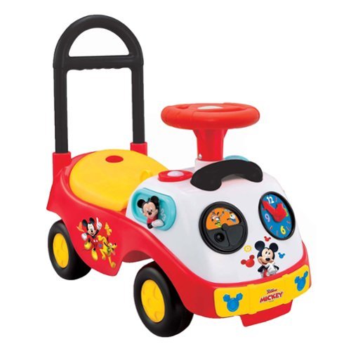 Kiddieland - Disney: Mickey My First Lights N' Sounds Ride-on, Toddlers 12-36 mos