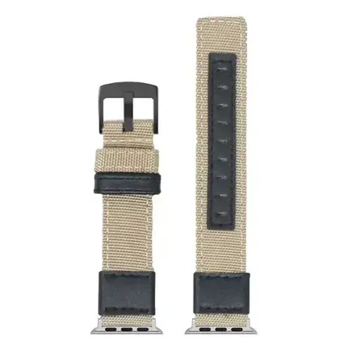 Tan (Silver Hardware)