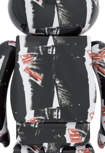 MEDICOM TOY - BE@RBRICK Andy Warhol × The Rolling BE@RBRICK, Andy Warhol | Andy Warhol x The Rolling Stones