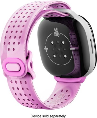 Fitbit Ace LTE - Glitterbomb Skate Active Band - Pink GLOBAL SHIPPING