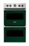 30" Viking Professional 5 Series Built-In Double Electric Convection Wall Oven - Ivy-Front_Standard