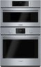 Bosch - 500 Series 30" Built-In Double Electric Combination Microwave and Wall Oven with True Convection - Stainless Steel-Front_Standard