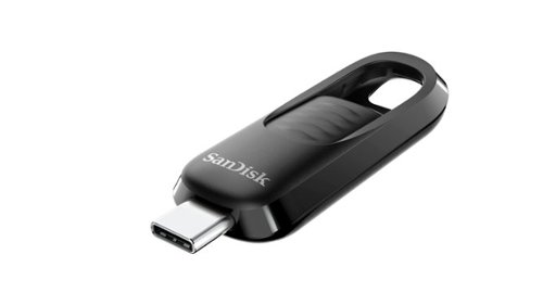 SanDisk 1TB Ultra Slider USB Type-C Flash Drive - Black WORLDWIDE DELIVERY