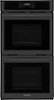Frigidaire - 27" Built-In Double Wall Oven with Convection Bake and Air Fry - Black-Front_Standard