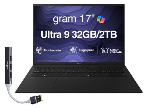 LG Upgraded gram Laptop 17.0 WQXGA (Intel Ultra 9 288V, 32GB