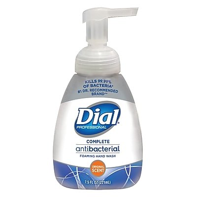 Henkel - Dial Complete Antibacterial Foaming Hand Soap, Original, 7.5 Oz. (02725/02936) - White