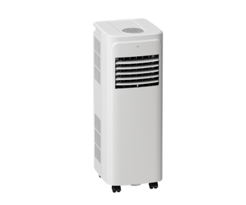 JUJABU - 12000 BTU Portable Air Conditioner, 4-in-1 Cooling & Heating AC with Dehumidifier/Fan/Sleep Mode for Home Office - White-Front_Standard 