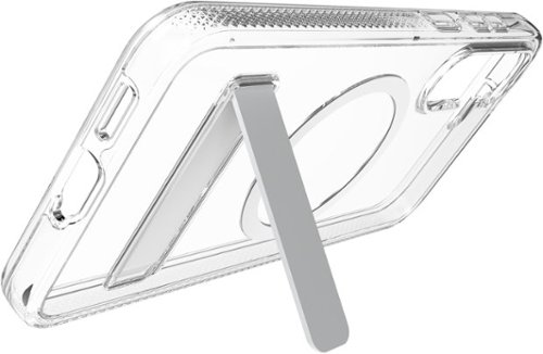 ZAGG Crystal Palace Snap MagSafe Compatible Case w/ Kickstand for Samsung S25 FE - Clear GLOBAL SHIPPING