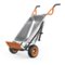 WORX - Aerocart 8-In-1 Yard Cart - Black-Front_Standard