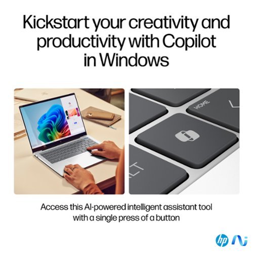 HP OmniBook X - Copilot+ PC - 14 2.2K Touch-Screen Laptop - Snapdragon X Plus - 16GB Memory - 512GB SSD - Glacier Silver BUY IN SAUDI ARABIA