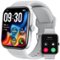 TOZO - S4 Smartwatch for Men Women,1.78" AMOLED Screen,Health Tracker,7-Day Battery,100+ Sport Mode,Call/Answer,iOS/Android - Gray - (2026)-Front_Standard