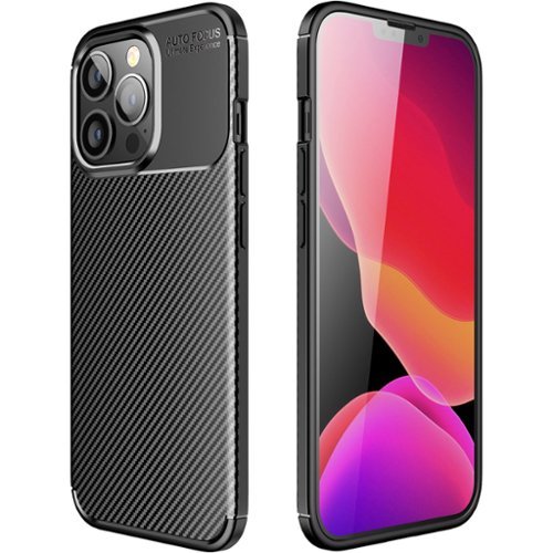 SaharaCase Venture Series Anti-Slip Case for Apple iPhone 13 Pro - Black GLOBAL SHIPPING