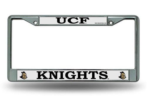 Rico Industries - University of Central Florida UCF Chrome Metal License Plate Frame - Multi-Front_Standard 