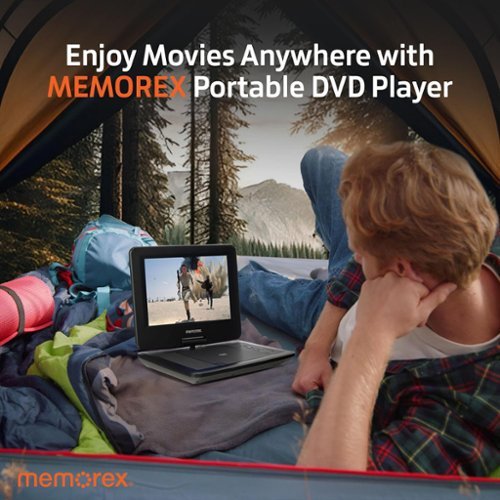 Memorex PDV10 10.1 inch Portable DVD Player with Swivel screen