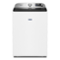 Maytag - 5.3 Cu. Ft. High-Efficiency Smart Top Load Impeller Washer with Extra Power - White-Front_Standard