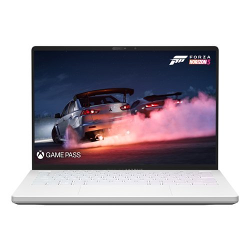  ASUS - ROG Zephyrus 14&quot; WQXGA 120Hz Gaming Laptop - AMD Ryzen 9 - 16GB DDR5 Memory - AMD Radeon RX 6800S - 1TB PCIe 4.0 SSD - Moonlight White