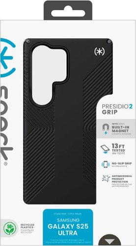 Speck Presidio2 Grip and Magnet Case for Samsung Galaxy S25 Ultra - Black BUY IN SINGAPORE