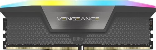 CORSAIR - VENGEANCE RGB 32GB (2x16GB) DDR5 6400MHz C32 AMD EXPO & Intel XMP UDIMM Desktop Memory - Gray