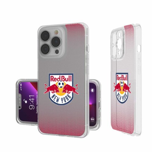 Keyscaper - MLS - New York Red Bulls Linen Logo iPhone Clear Case - 13 mini - Multicolor-Front_Standard 