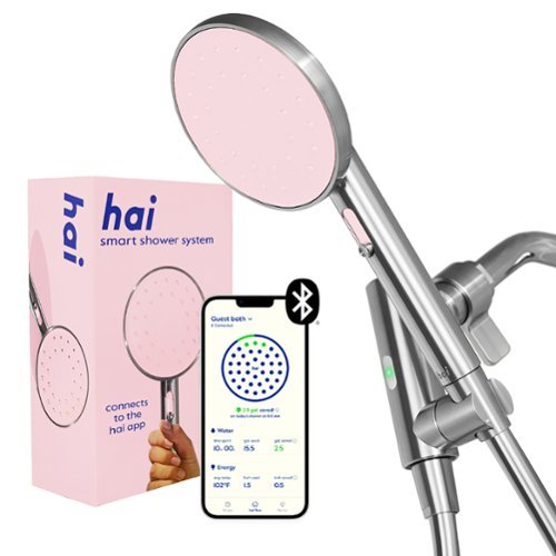 hai - Smart 1.8 GPM Handheld Showerhead - Rose Quartz