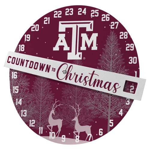Pegasus - Texas A&M Aggies Countdown to Christmas Wall Sign - Multicolor-Front_Standard 