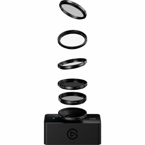 Elgato FaceCam Webcam 60 fps Black USB 3.0 Type C 4K 3840 x 2160