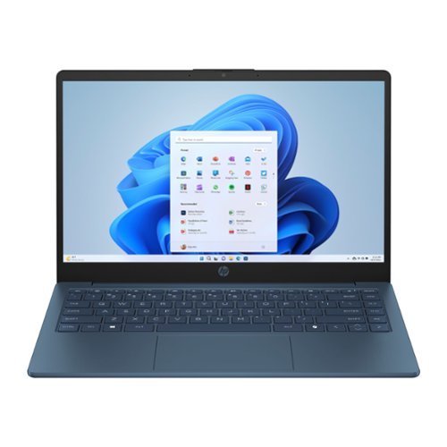 HP - Refurbished Excellent - Stream - 14" HD Laptop - Intel Celeron N150 - 4GB - 128GB - Windows 11 H - Blue-Front_Standard 