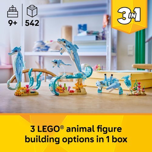 LEGO Creator 3 in 1 Sea Animals: Beautiful Dolphins 31385 6585561