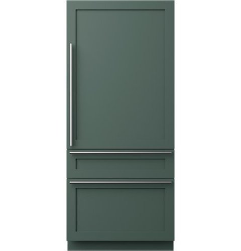 Café - 36 in. Wide 20.1 Cu. Ft. Smart Integrated Bottom-Freezer Built-In Counter-Depth Refrigerator - Right Swing - Custom Panel Ready