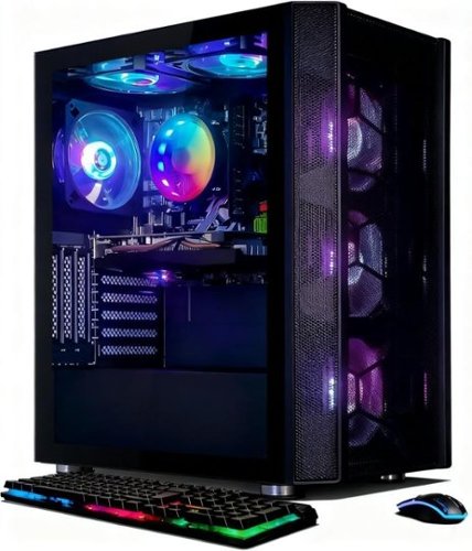 STGAubron - Gaming Desktop PC, Intel Core i7-6700 up to 4.0Ghz, GeForce RTX 3060 12G Graphics, 32GB DDR4, 1TB SSD, Win11H - Black-Front_Standard 