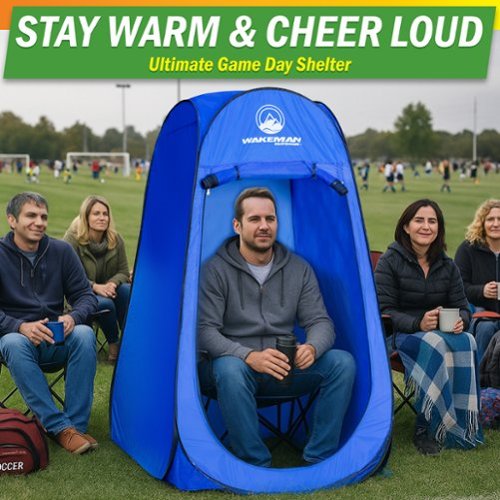Wakeman Outdoors Kid Size Pop Up Changing Tent 3 x 3 x 5.2ft Mini