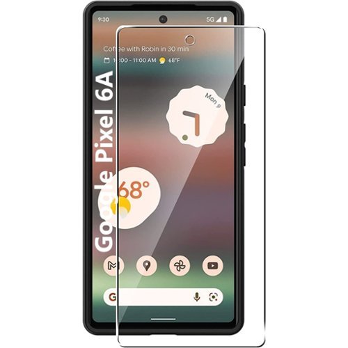 SaharaCase - ZeroDamage Ultra Strong+ Tempered Glass Screen Protector for Google Pixel 6a