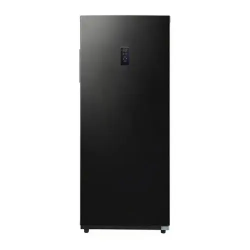 Front. Verona - Verona 33 in. Convertible Upright Freezer/Refrigerator with 20.2 cu. ft. Storage Capacity (Black) - Black.