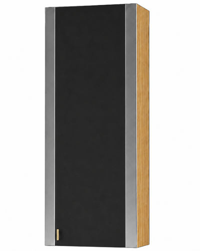 AGA - 12W x 48H x 13D Upper Cabinet - RH - Oak - Black
