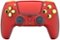 Custom Controllerzz - Custom Wireless Controller for PS5 - Red & Gold Chrome Inserts-Front_Standard