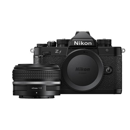 Nikon Z f 4K Video Mirrorless Camera with NIKKOR Z 40mm f/2 SE Lens - Black WORLDWIDE DELIVERY