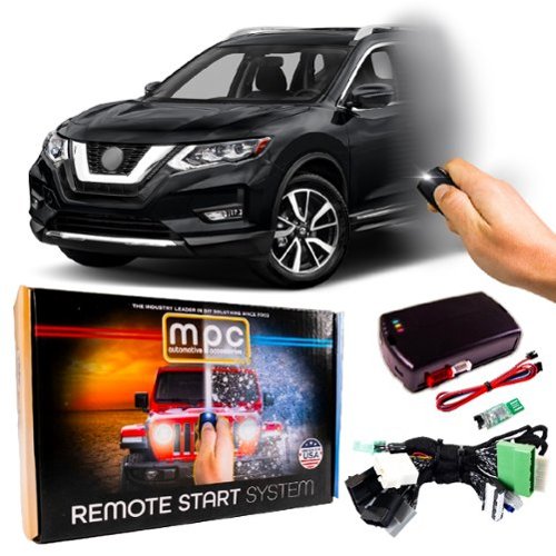 MPC - OEM Remote Activated Remote Start Kit For 2014-2020 Nissan Rogue - Push-to-Start - Black-Front_Standard 