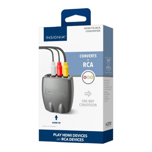 Insignia™ HDMI to RCA Converter - Black WHERE TO BUY