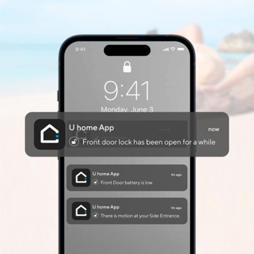 Ultraloq Bolt Fingerprint WiFi Smart Lock (Apple Home) - Black BUY IN EUROPE