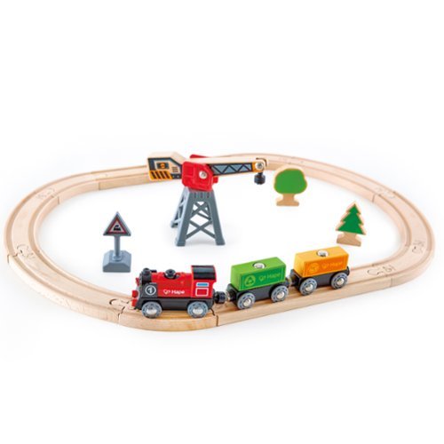 Hape - Hape: Cargo Delivery Loop - Battery Powered Engine, Ages 3+