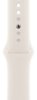 Apple - 42mm Sport Band - S/M - Starlight-Angle_Standard
